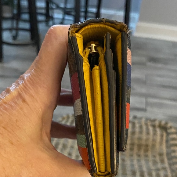 Fendi Colorful Striped Wallet - Picture 2 of 9